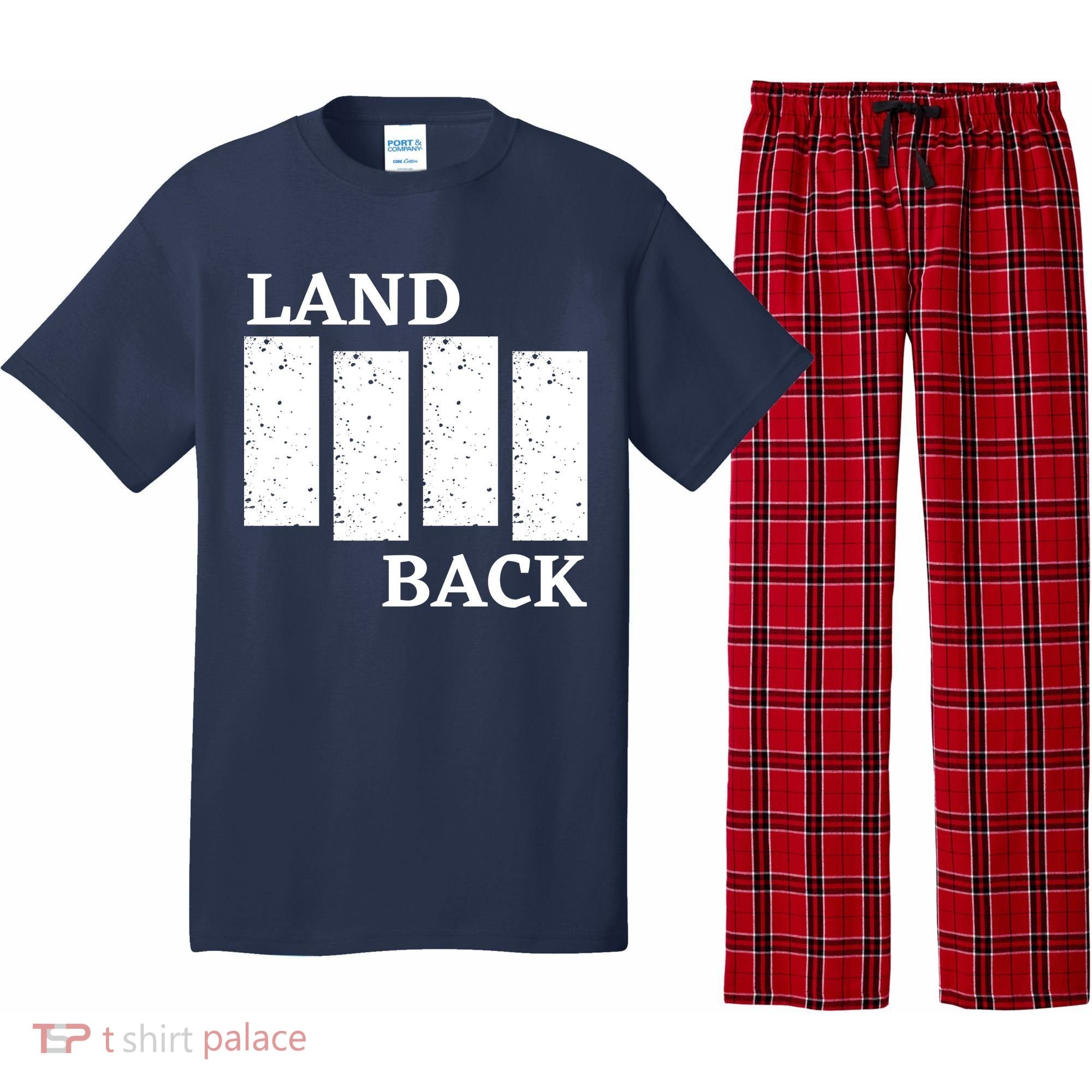 Land Back Movement, Native American LandBack Pajama Set