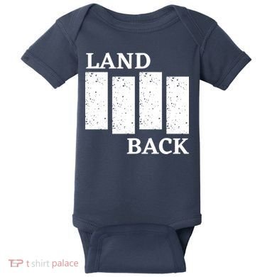 Land Back Movement, Native American LandBack Baby Bodysuit