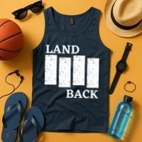 Land Back Movement, Native American LandBack Tank Top thumb 4