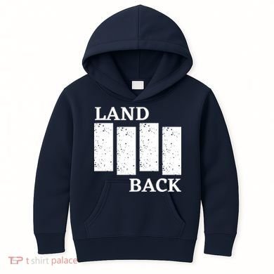 Land Back Movement, Native American LandBack Kids Hoodie