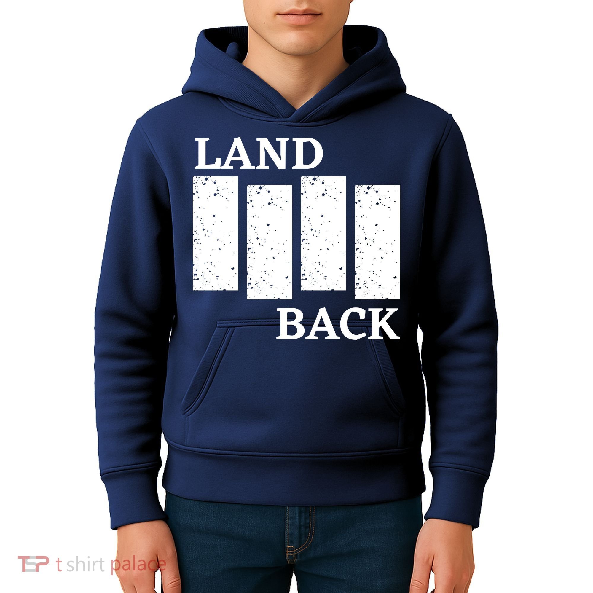 Land Back Movement, Native American LandBack Kids Hoodie