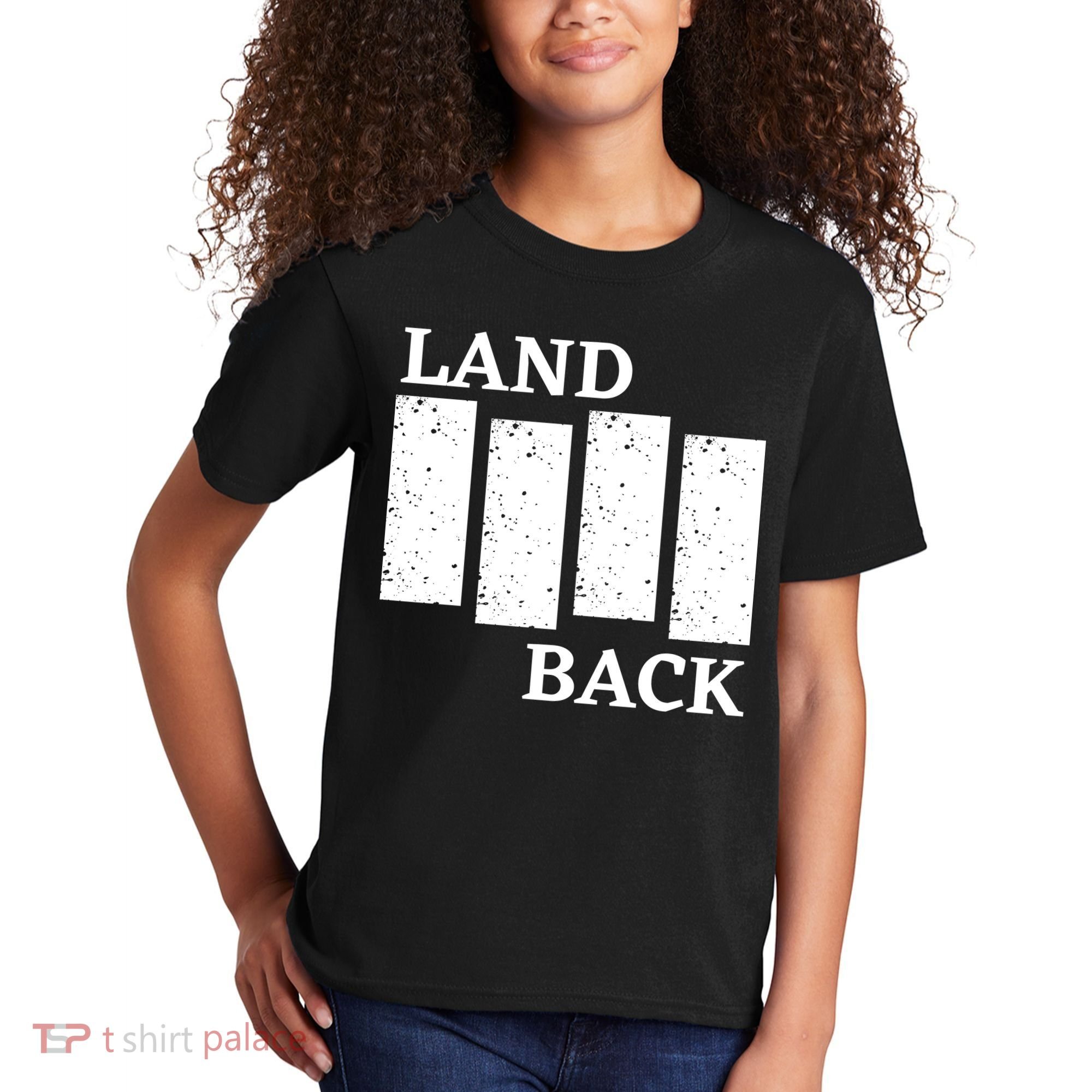 Land Back Movement, Native American LandBack Kids T-Shirt