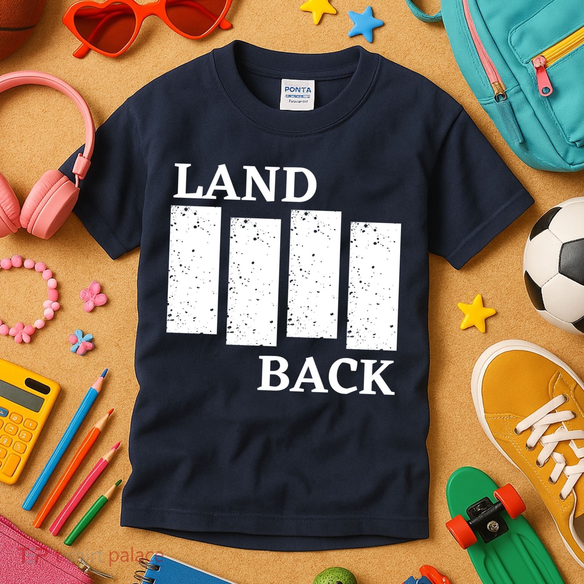 Land Back Movement, Native American LandBack Kids T-Shirt
