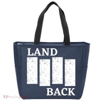 Land Back Movement, Native American LandBack Tote Bag