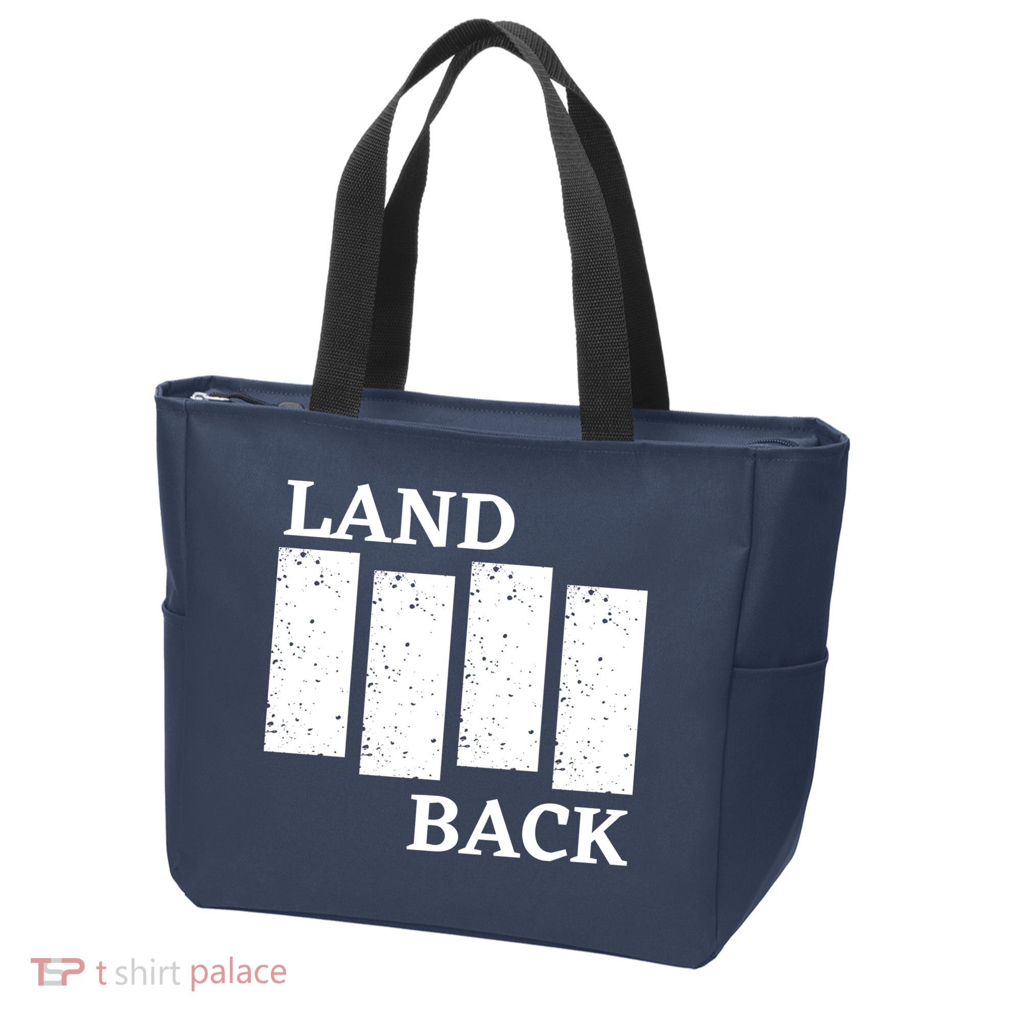 Land Back Movement, Native American LandBack Tote Bag