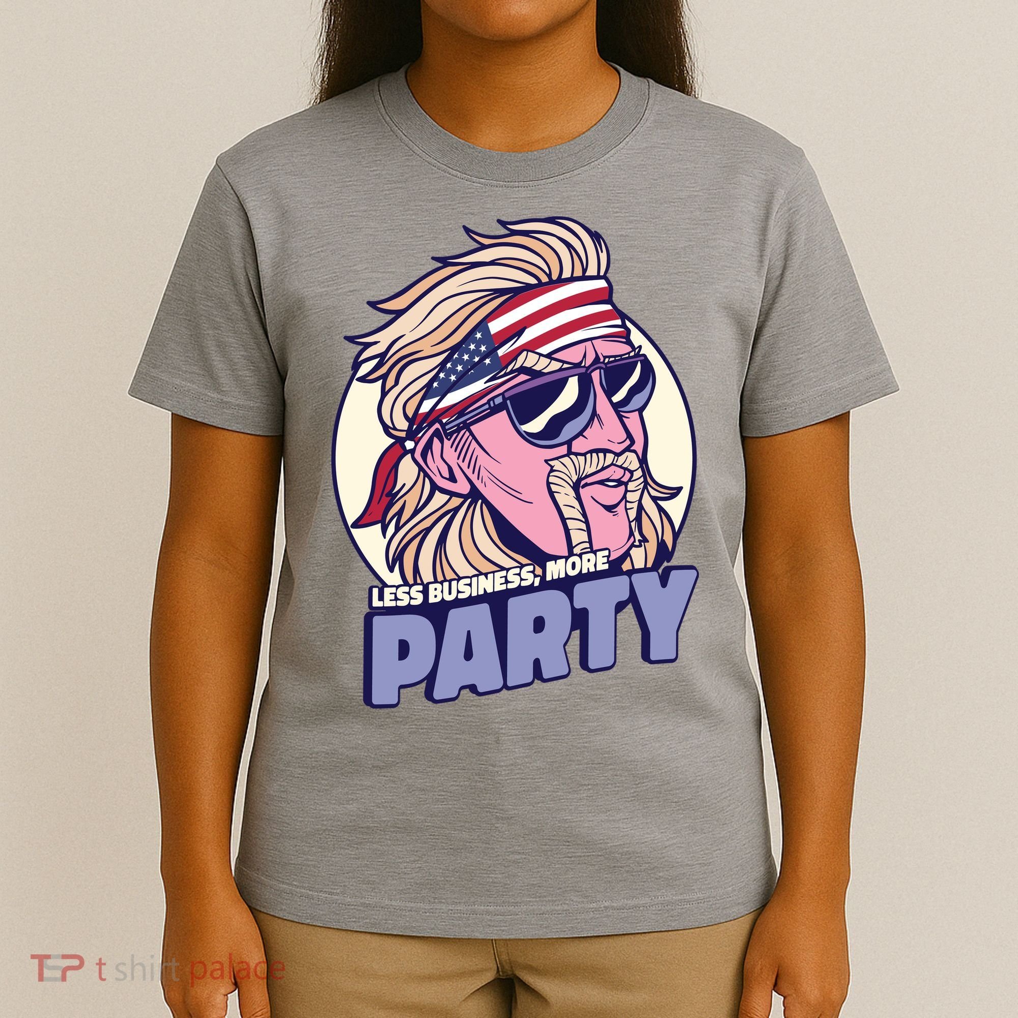 Less Business More Party 4th Of July USA T-Shirt