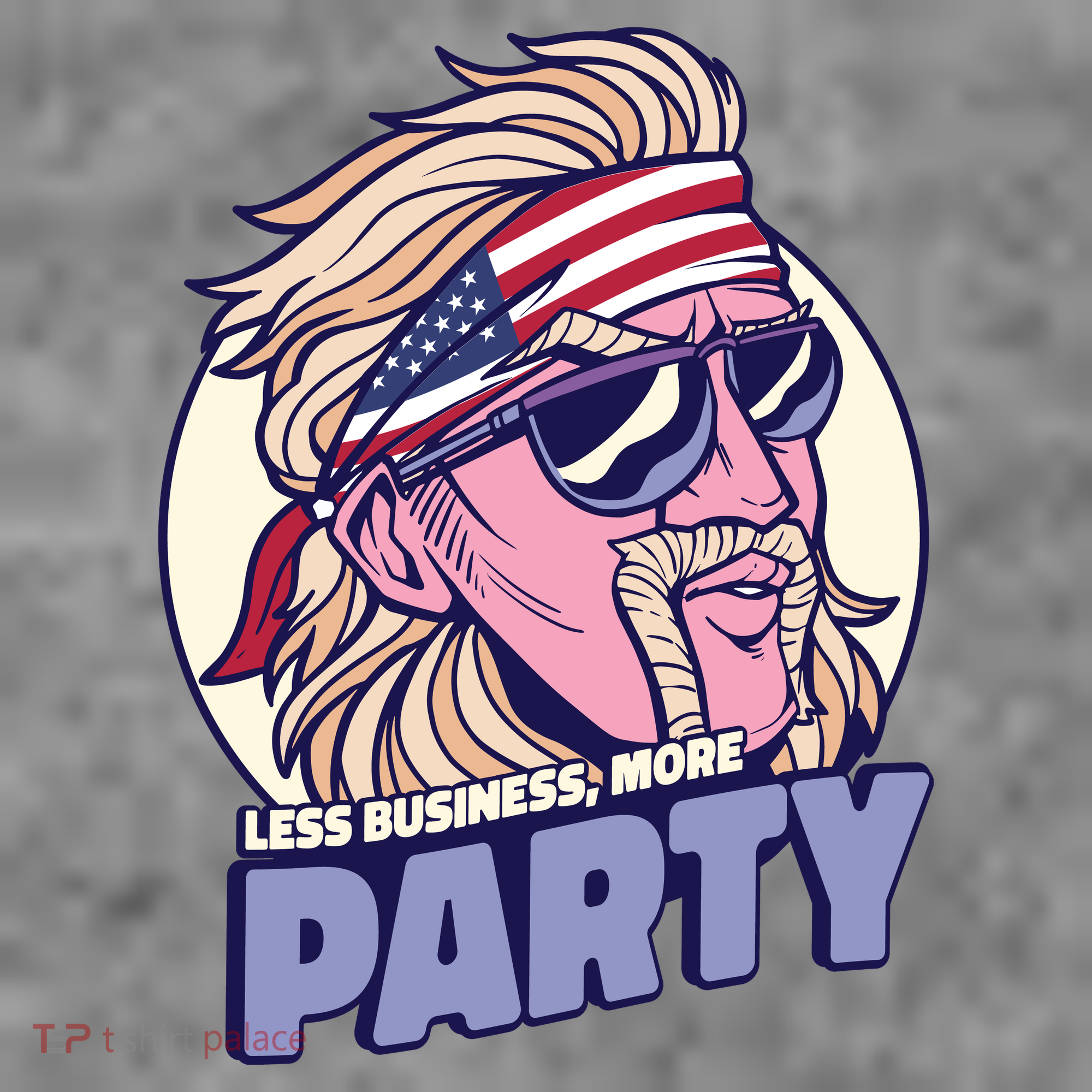 Less Business More Party 4th Of July USA Women's Hoodie