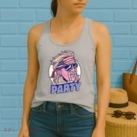 Less Business More Party 4th Of July USA Women's Tank Top thumb 2