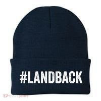 Land Back Movement Native American LandBack Beanie thumb 0