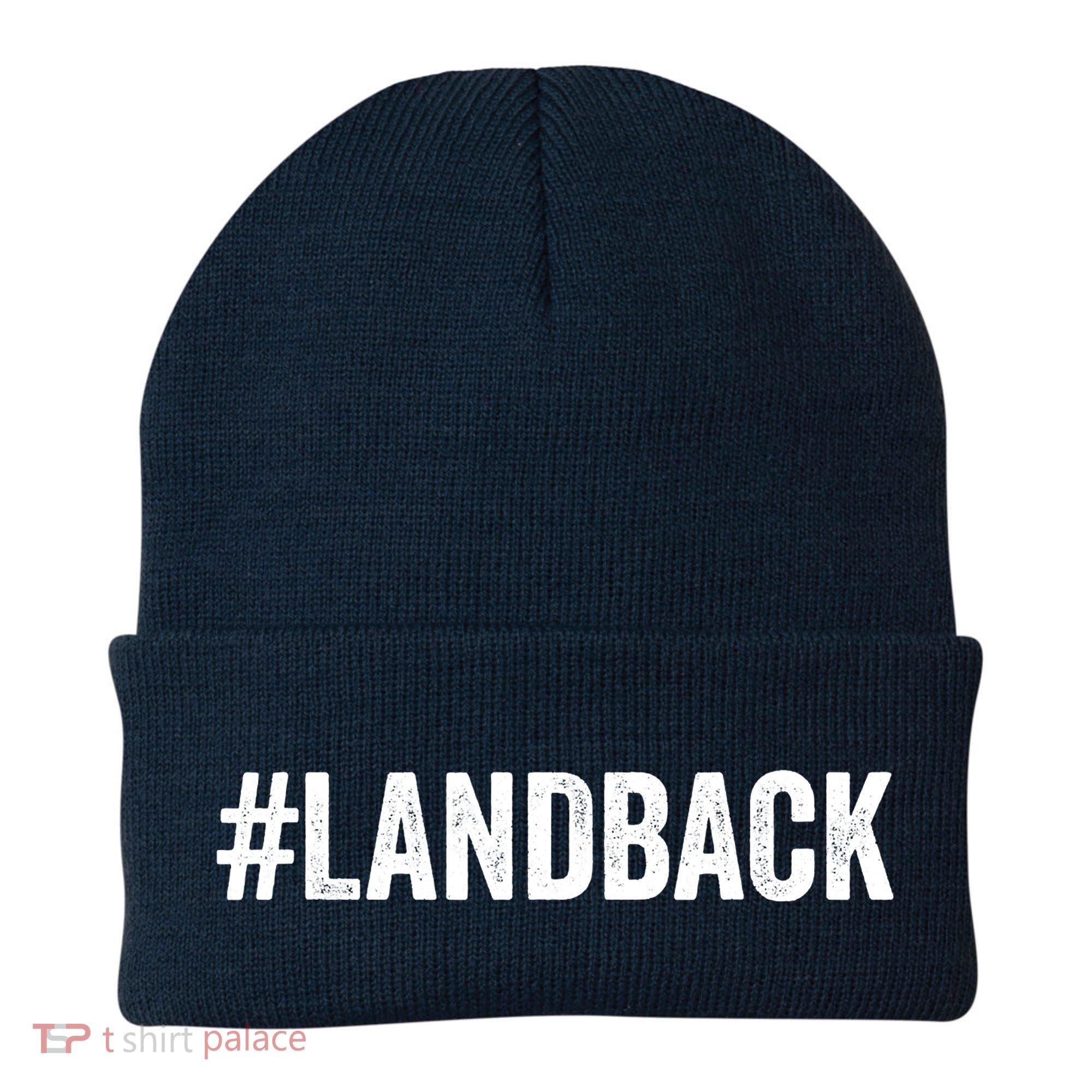 Land Back Movement Native American LandBack Beanie