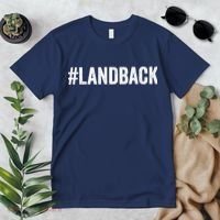 Land Back Movement Native American LandBack Premium T-Shirt thumb 2