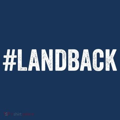 Land Back Movement Native American LandBack Premium T-Shirt