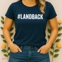 Land Back Movement Native American LandBack Women's T-Shirt thumb 2