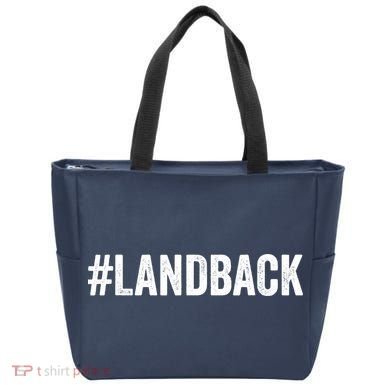 Land Back Movement Native American LandBack Tote Bag