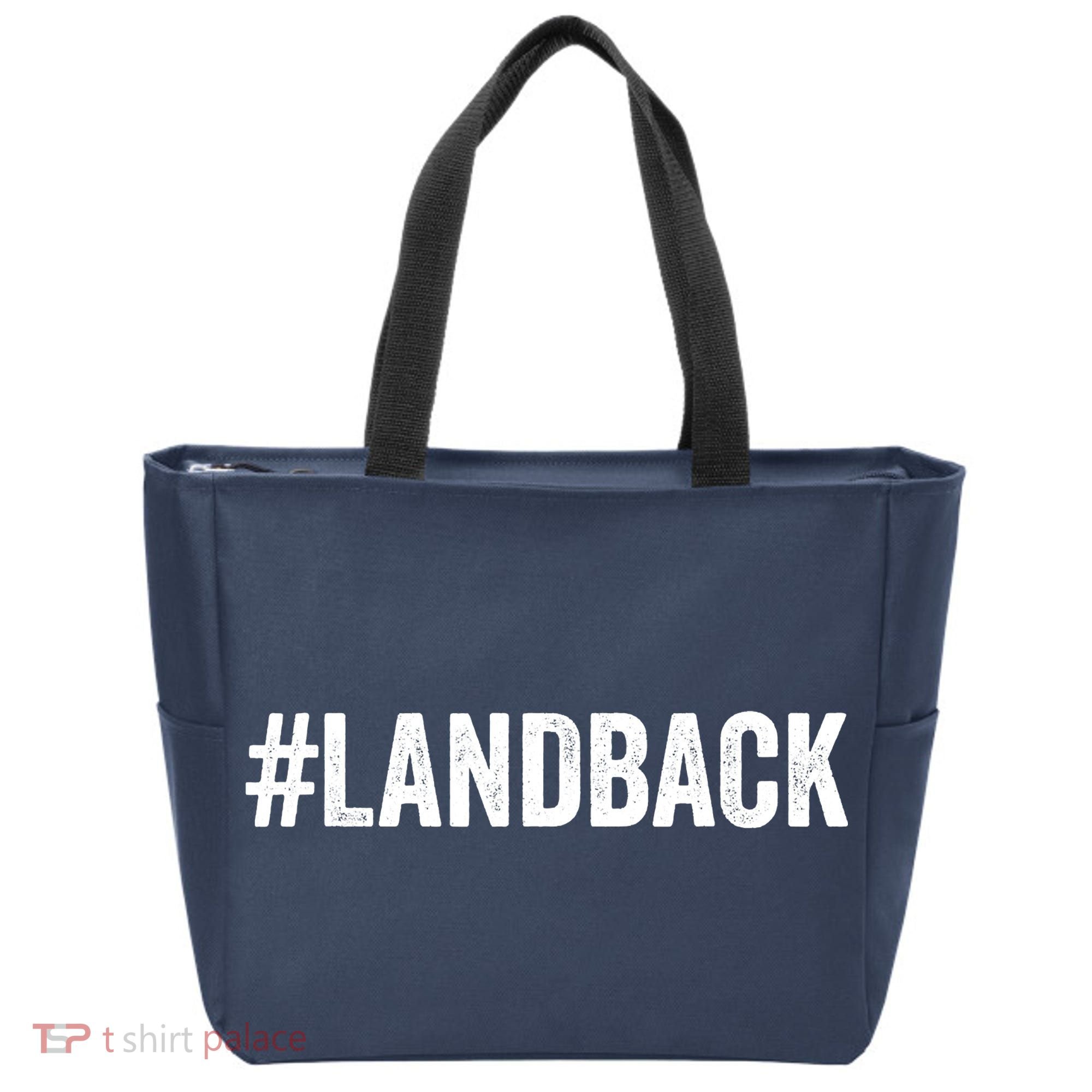 Land Back Movement Native American LandBack Tote Bag