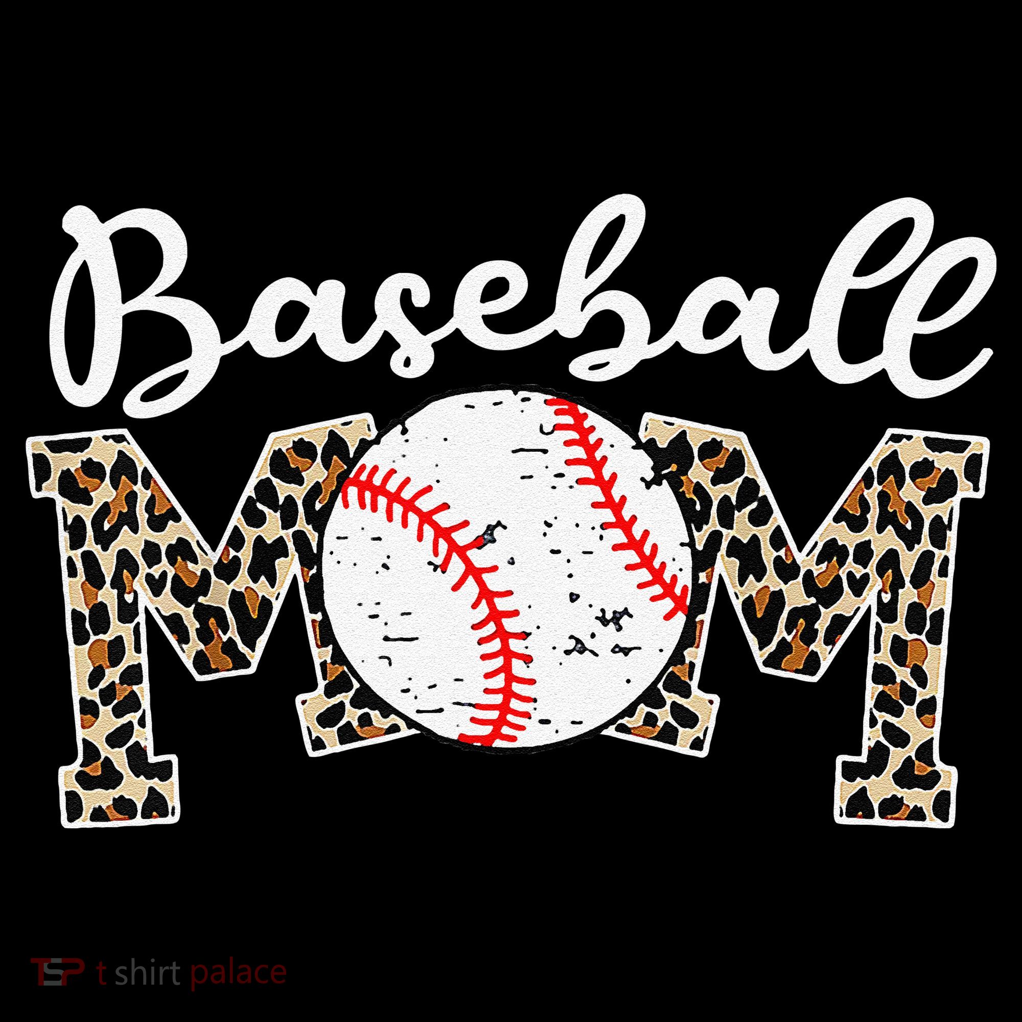 Leopard Baseball Mom Life Game Day Mothers Day Coffee Mug