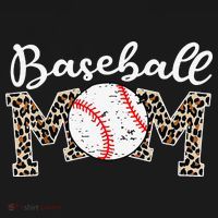 Leopard Baseball Mom Life Game Day Mothers Day Coaster thumb 2