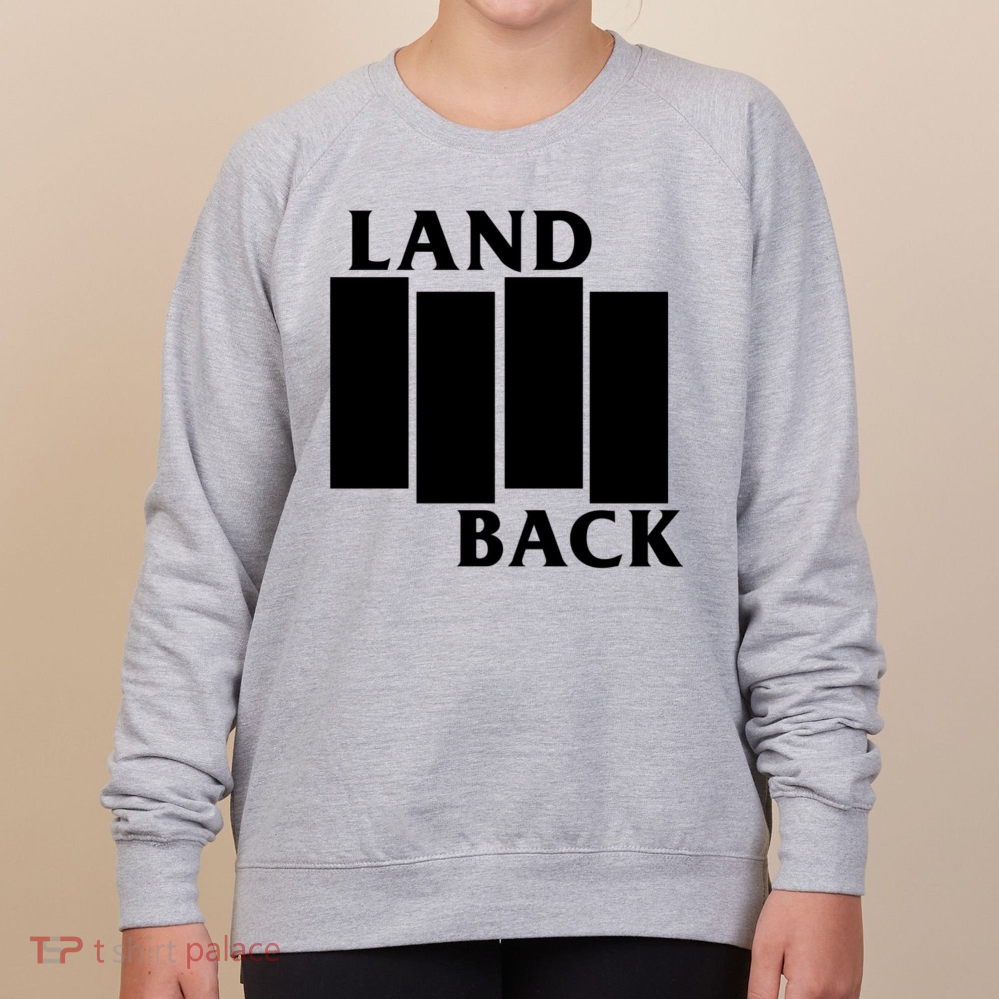 Land Back Movement, Native American LandBack Women's Sweatshirt