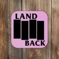 Land Back Movement, Native American LandBack Coaster thumb 0