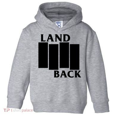 Land Back Movement, Native American LandBack Toddler Hoodie