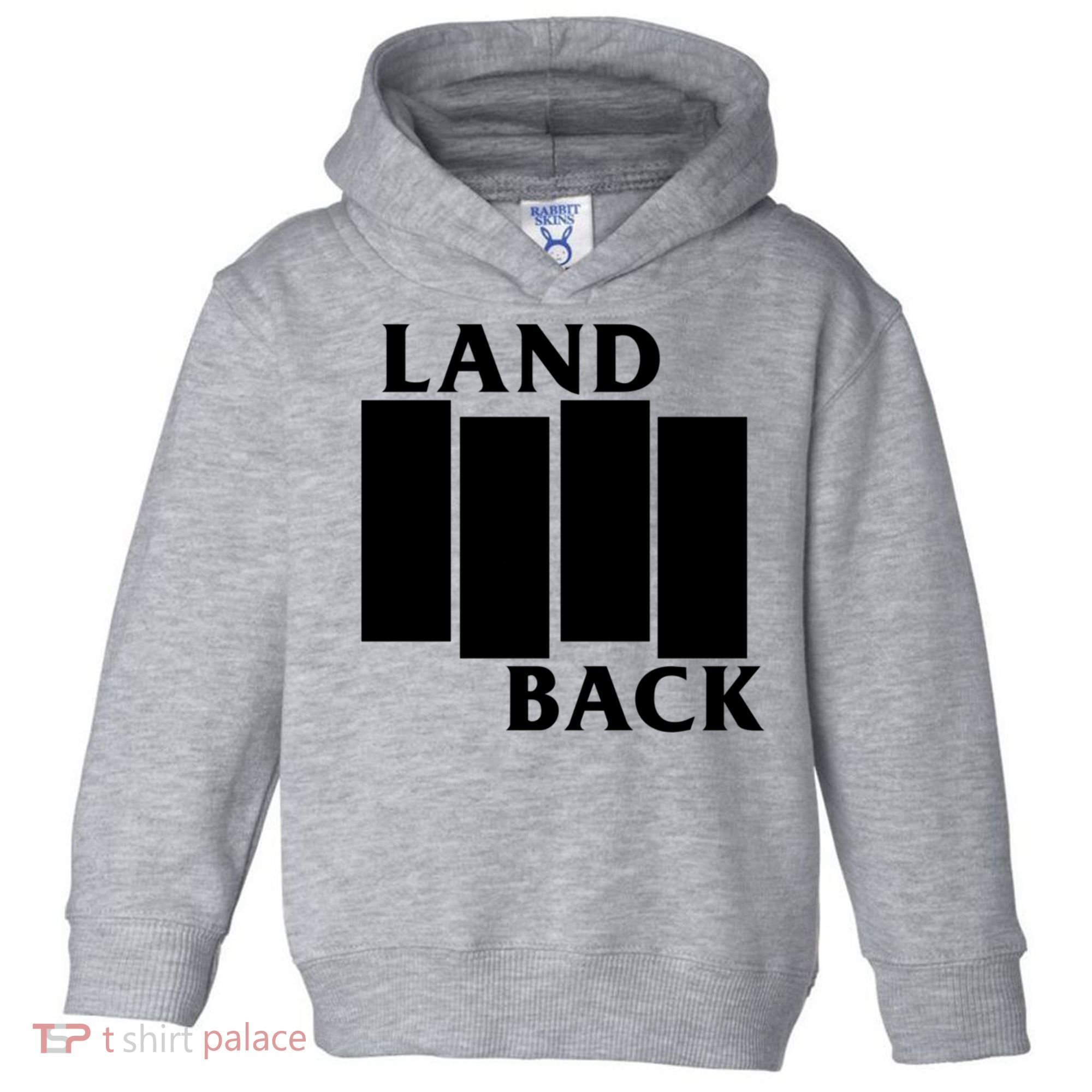 Land Back Movement, Native American LandBack Toddler Hoodie