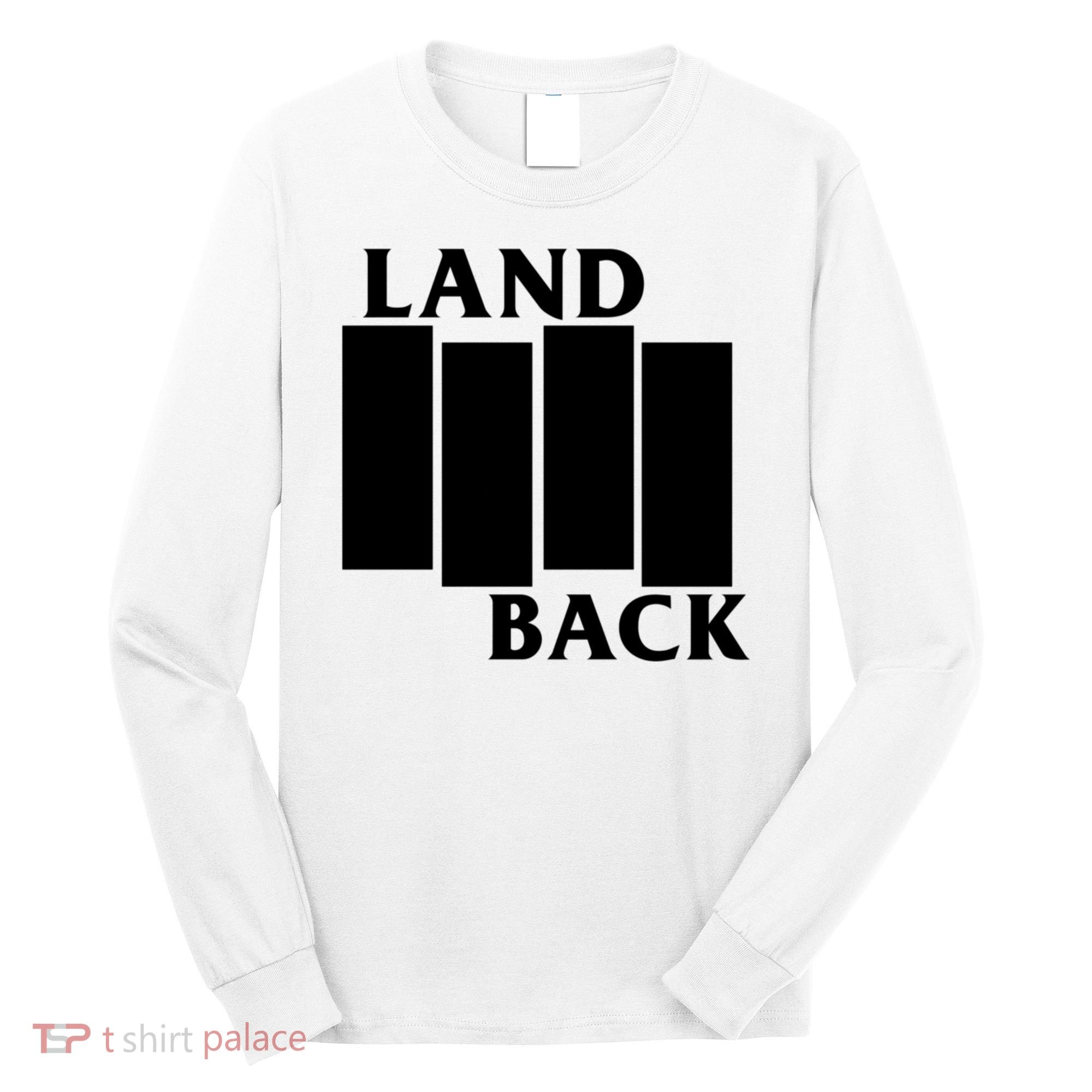 Land Back Movement, Native American LandBack Long Sleeve Shirt