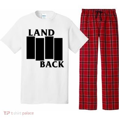 Land Back Movement, Native American LandBack Pajama Set
