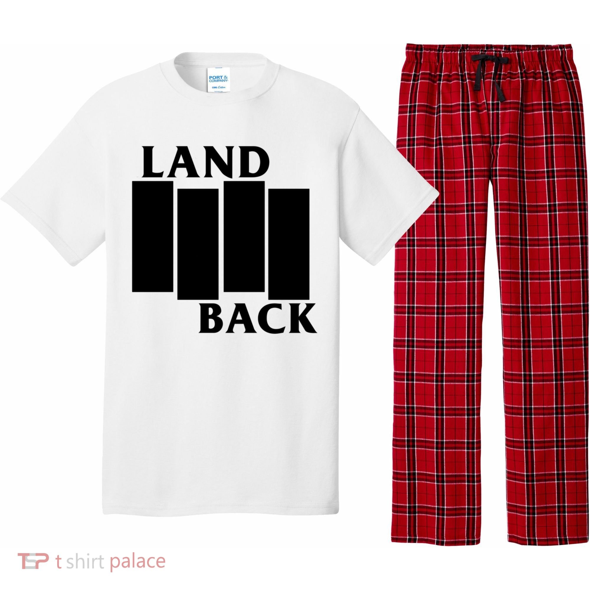 Land Back Movement, Native American LandBack Pajama Set