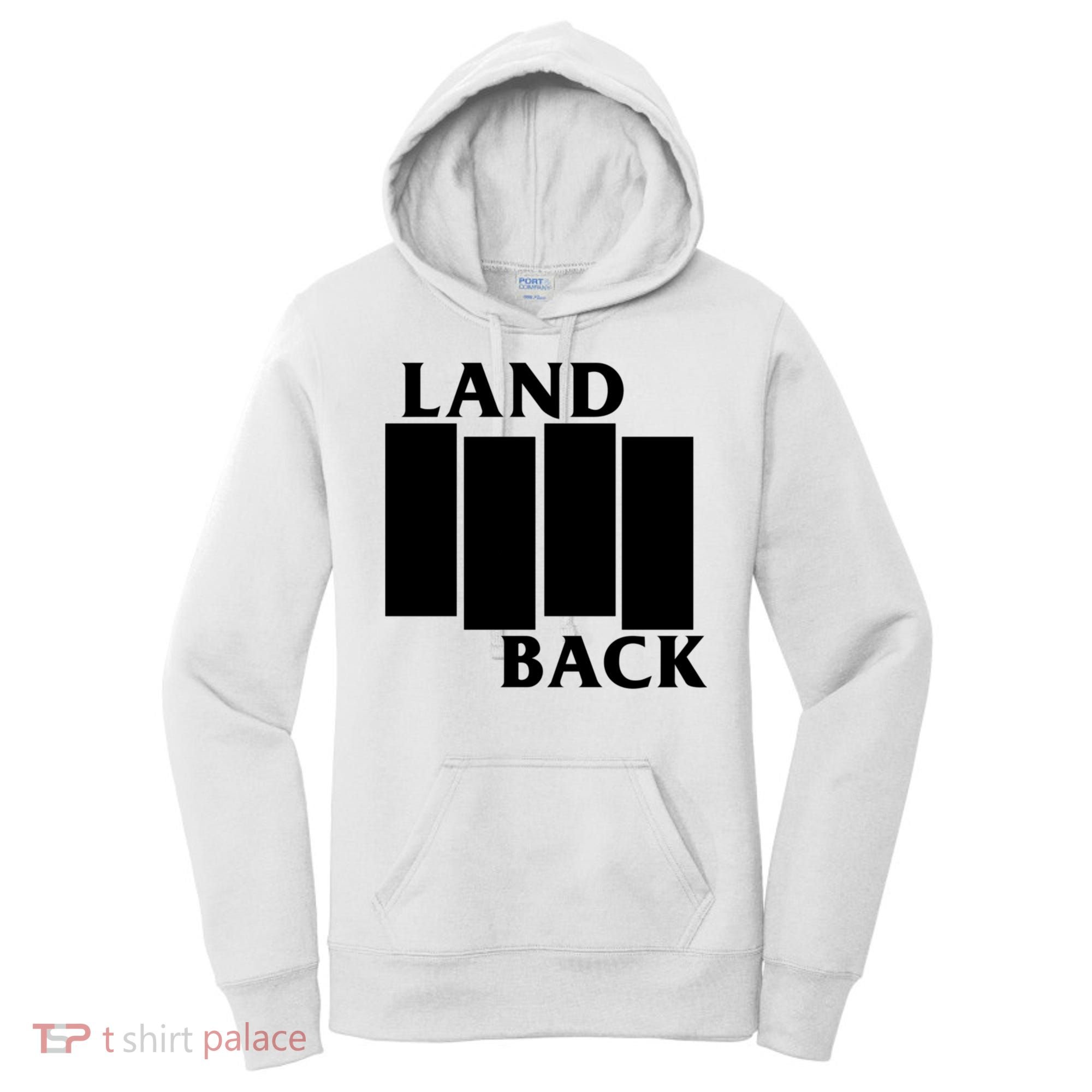 Land Back Movement, Native American LandBack Women's Hoodie