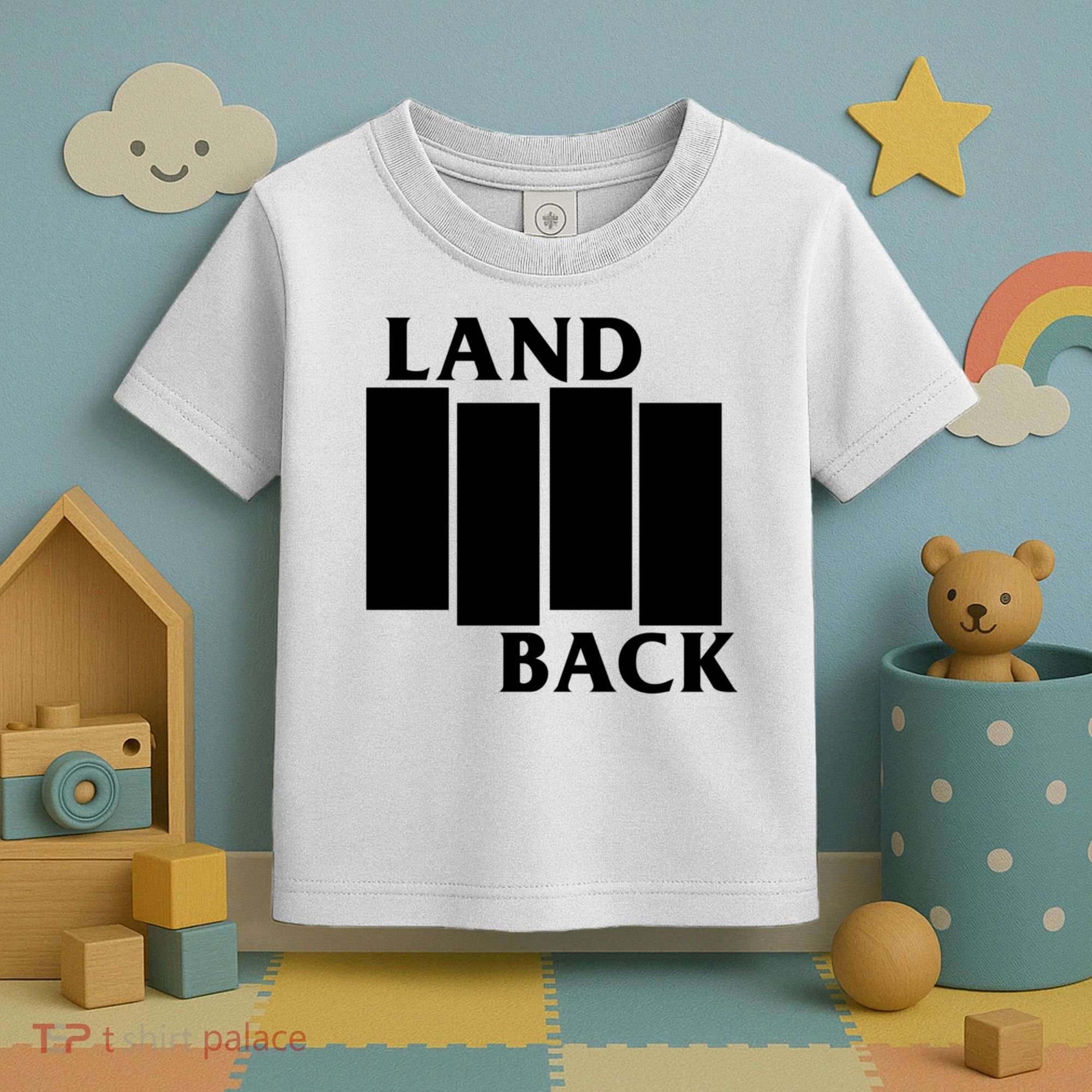 Land Back Movement, Native American LandBack Toddler T-Shirt