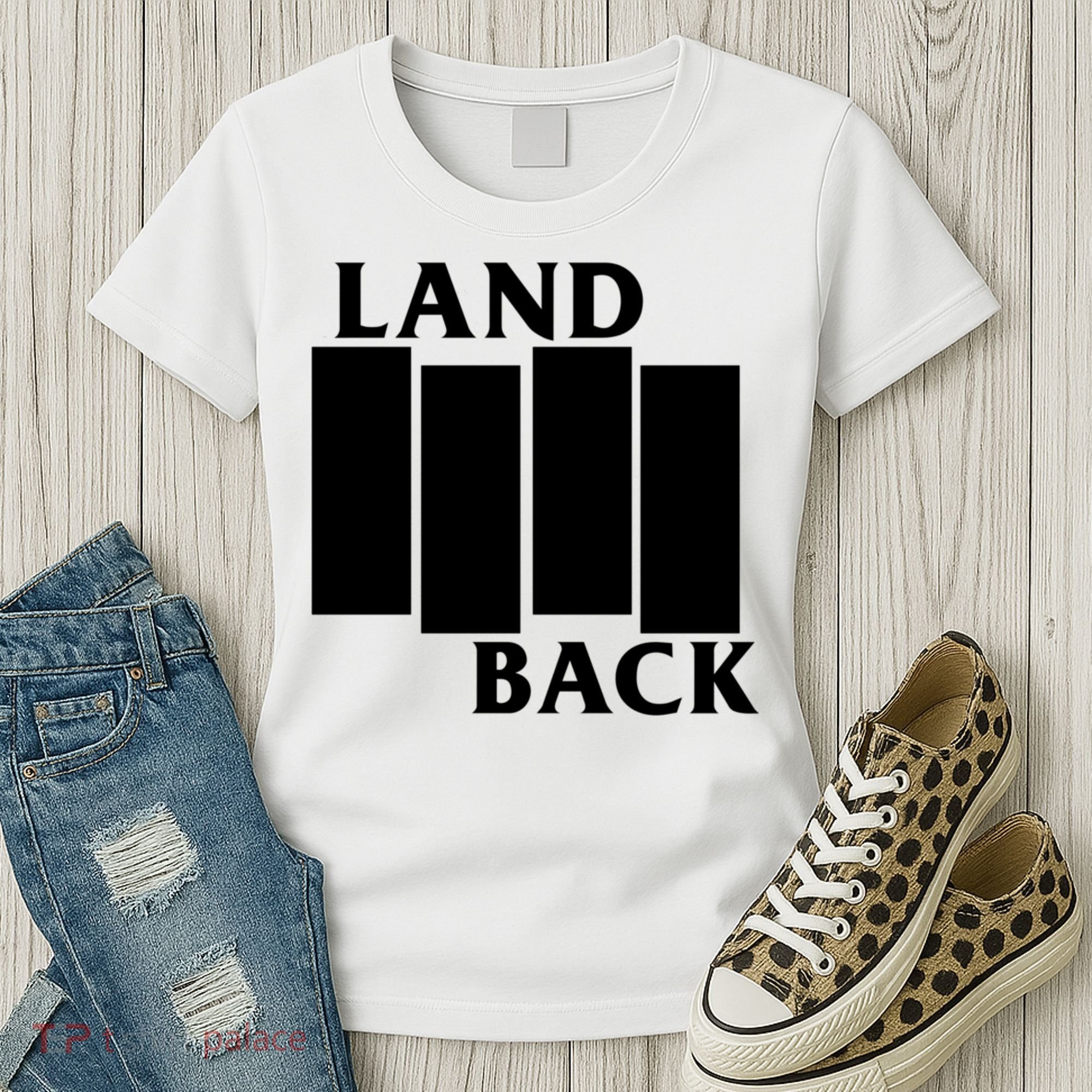 Land Back Movement, Native American LandBack Women's T-Shirt