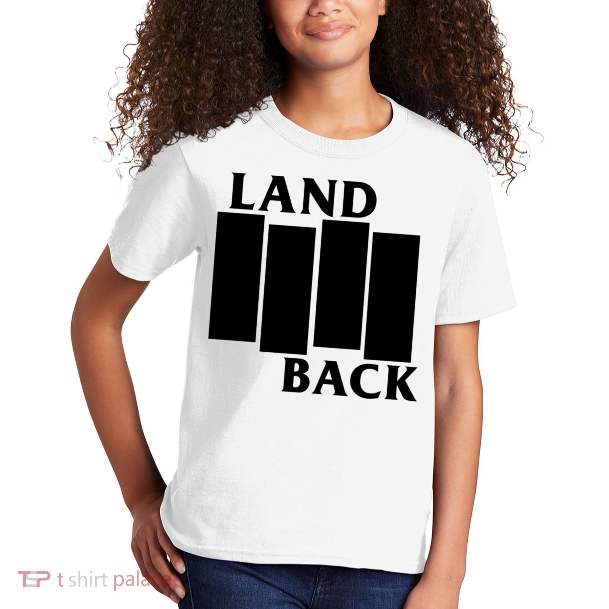 Land Back Movement, Native American LandBack Kids T-Shirt