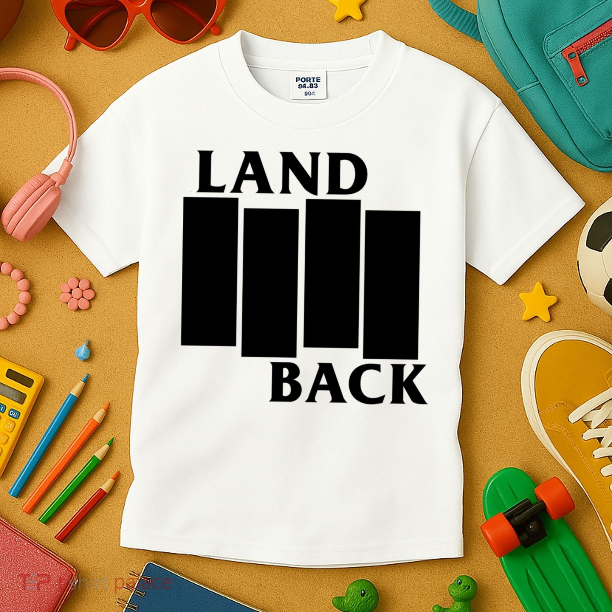 Land Back Movement, Native American LandBack Kids T-Shirt
