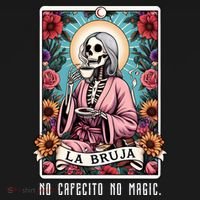 La Bruja No Cafecito No Magic Skeleton Visor thumb 3
