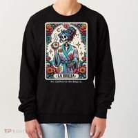La Bruja No Cafecito No Magic Skeleton Women's Sweatshirt thumb 0