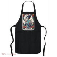 La Bruja No Cafecito No Magic Skeleton Apron thumb 0