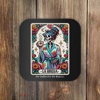 La Bruja No Cafecito No Magic Skeleton Coaster thumb 0