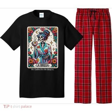 La Bruja No Cafecito No Magic Skeleton Pajama Set