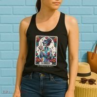 La Bruja No Cafecito No Magic Skeleton Women's Tank Top thumb 2