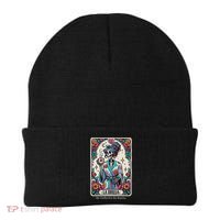 La Bruja No Cafecito No Magic Skeleton Beanie thumb 0