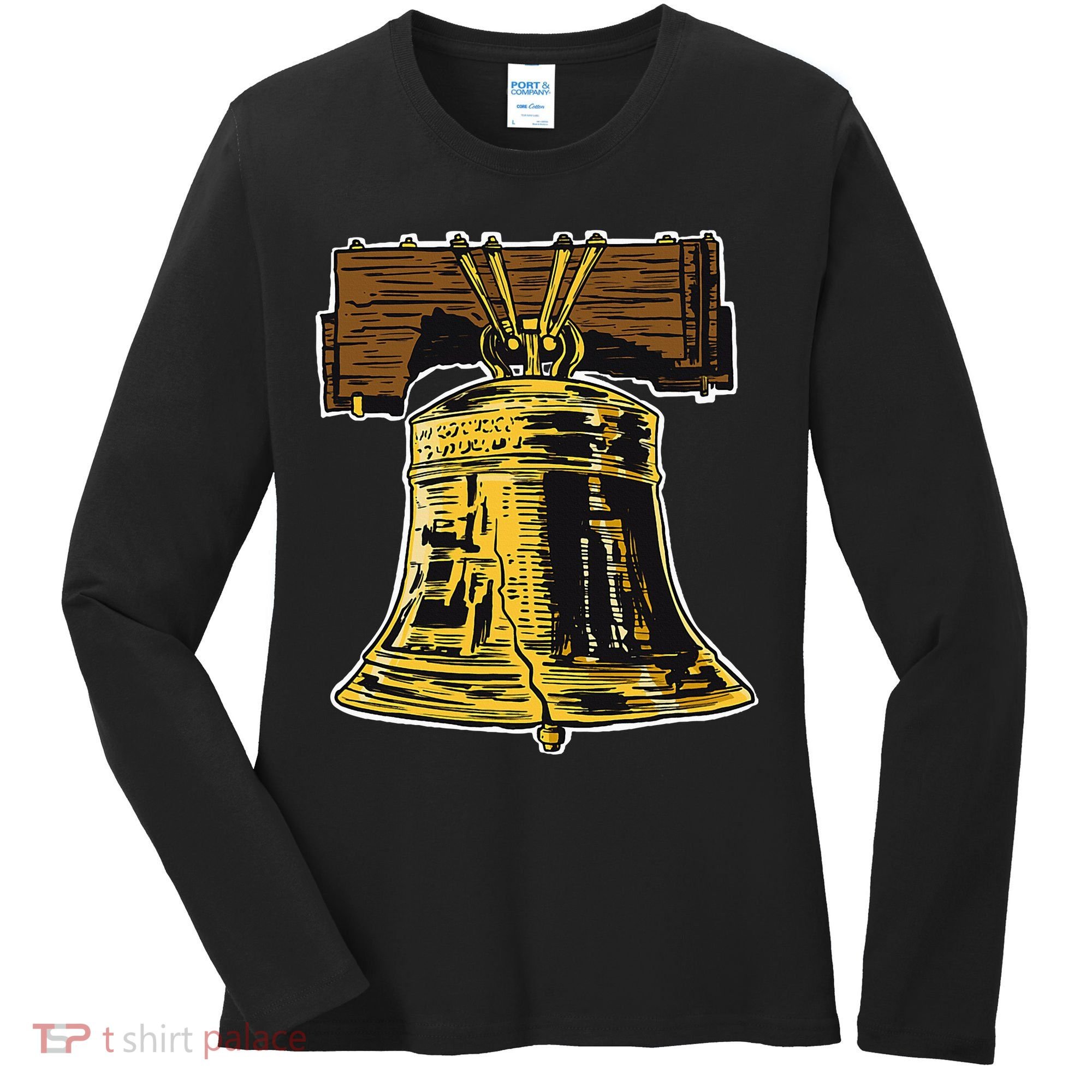 Liberty Bell Novelty Philadelphia Liberty Bell Women's Long Sleeve Shirt