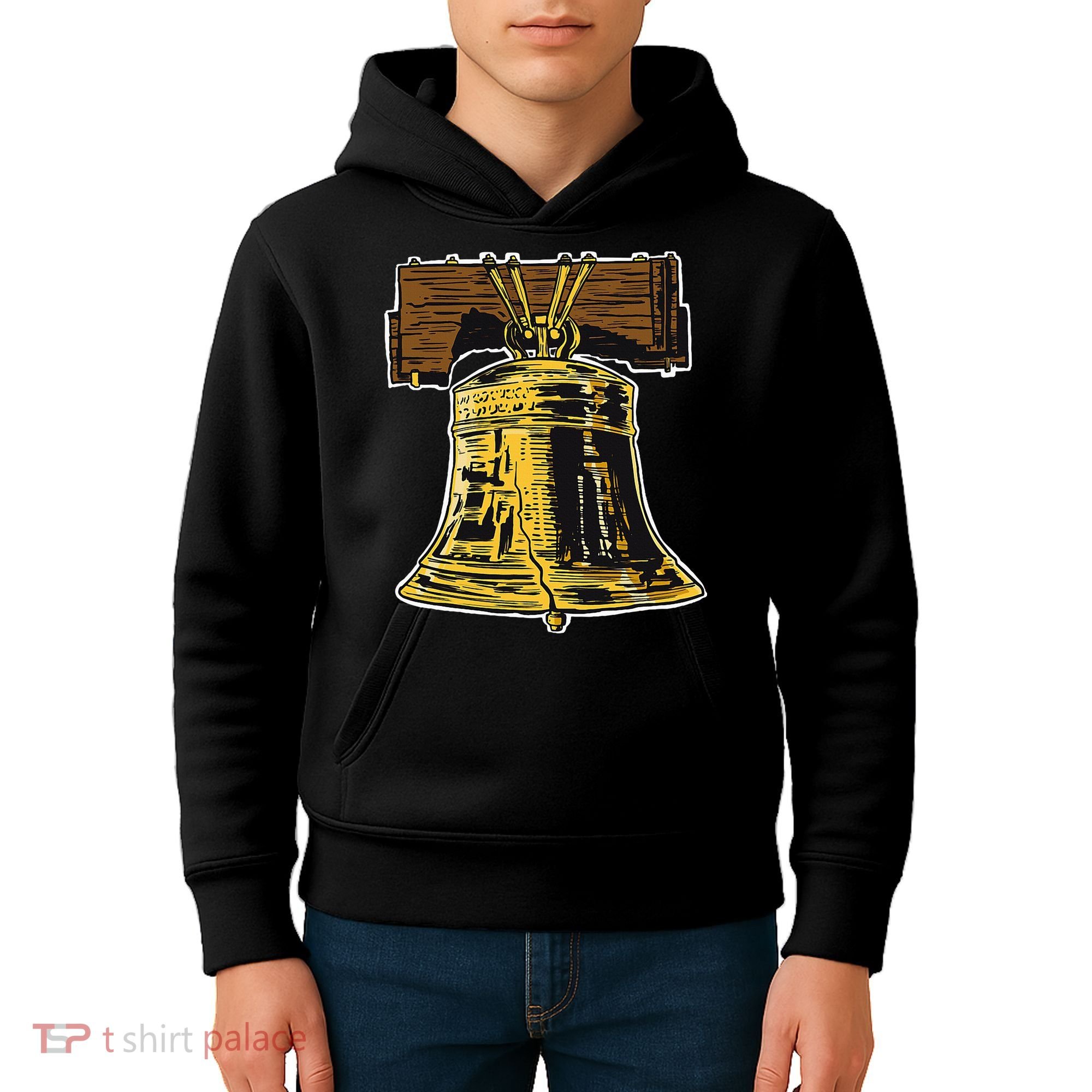 Liberty Bell Novelty Philadelphia Liberty Bell Kids Hoodie