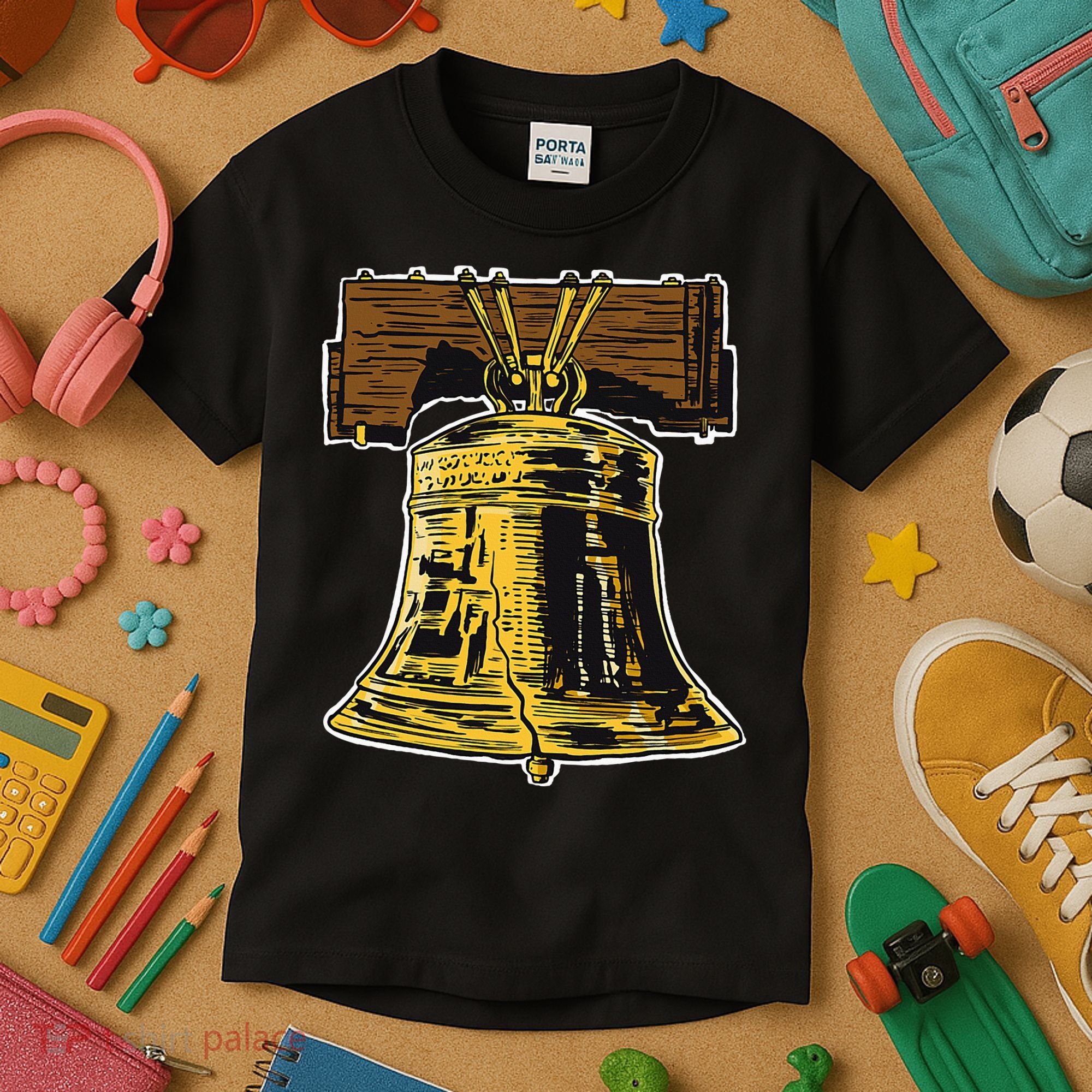 Liberty Bell Novelty Philadelphia Liberty Bell Kids T-Shirt