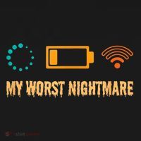 Low Battery No Wifi And Game Buffering My Worst Nightmare Gift Women's Hoodie thumb 2