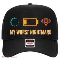 Low Battery No Wifi And Game Buffering My Worst Nightmare Gift Hat thumb 0