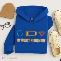 Low Battery No Wifi And Game Buffering My Worst Nightmare Gift Hoodie thumb 4