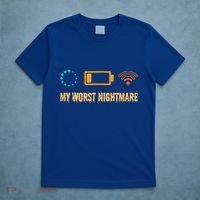 Low Battery No Wifi And Game Buffering My Worst Nightmare Gift T-Shirt thumb 5