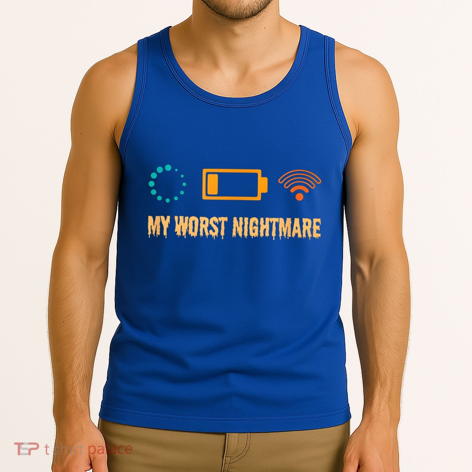 Low Battery No Wifi And Game Buffering My Worst Nightmare Gift Tank Top
