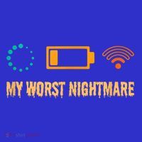 Low Battery No Wifi And Game Buffering My Worst Nightmare Gift Kids Sweatshirt thumb 2