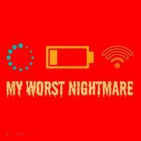 Low Battery No Wifi And Game Buffering My Worst Nightmare Gift Santa Hat thumb 1